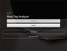 Tablet Screenshot of metatagz.com